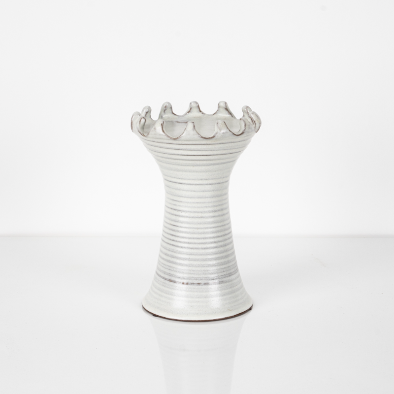 Ceramic Crown Stand by Tookliam (Signed)