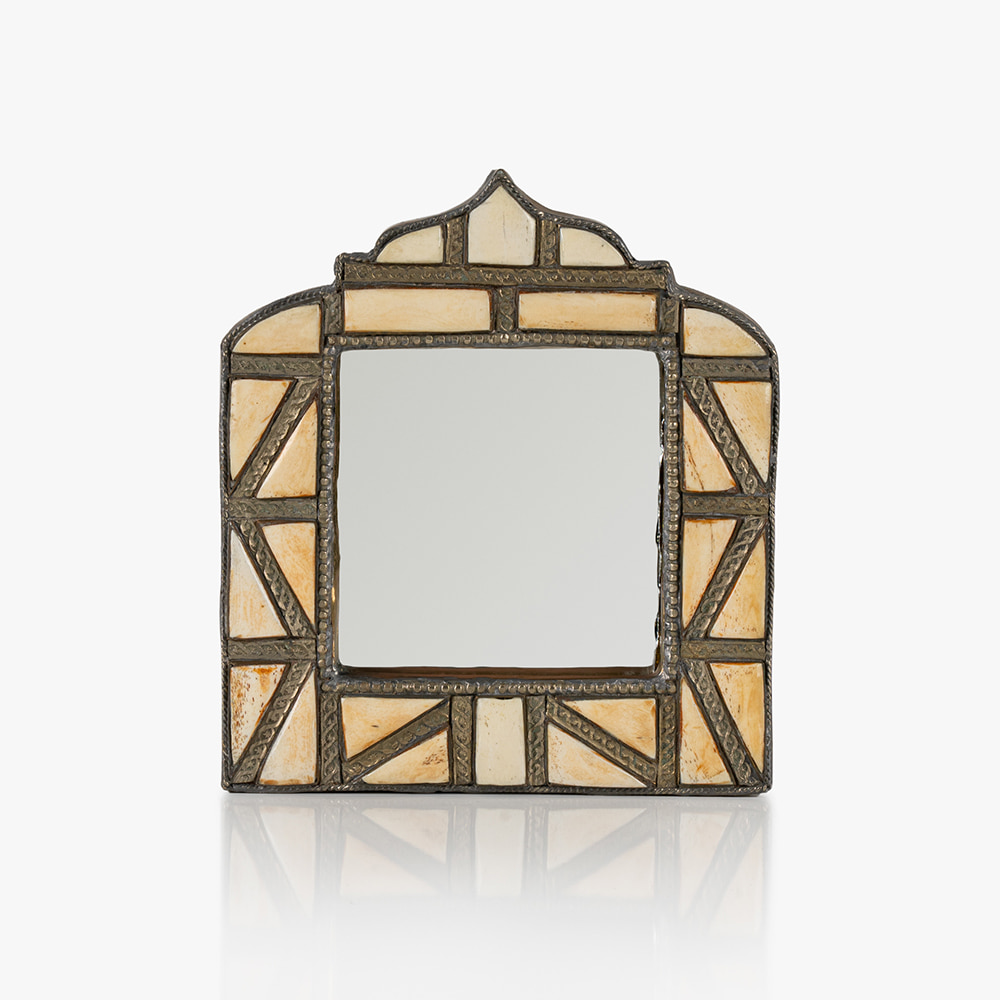 Small Brass Mirror